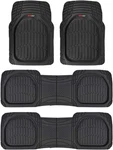 Motor Trend Original Flextough Gray Rubber Car Floor Mats For 3 Row Vehicles, Ea. Fixed Price $69.00.