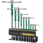 T-handle Star Wrench Set Torx, Pcs T10-T55, Sliding Handle, Chrome Vanad.... Fixed Price $58.41.