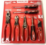 Milwaukee 48-22-0145 7PC. Electrician's Hand Tool Set New!. Fixed Price $89.99.